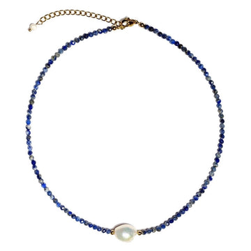 Crystal Blue Necklace
