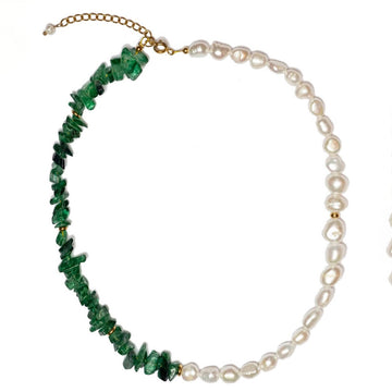 Green Agaphantus Necklace