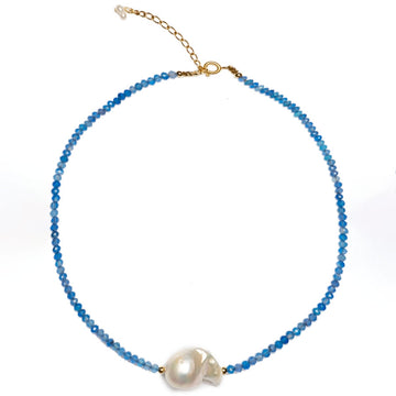 Ice Blue Necklace