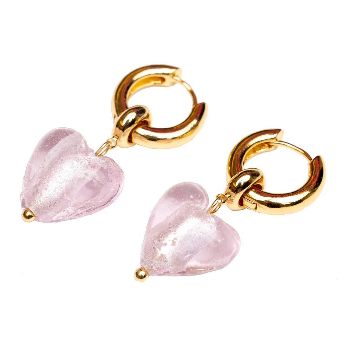 IN YOUR HEART EARRINGS PINK