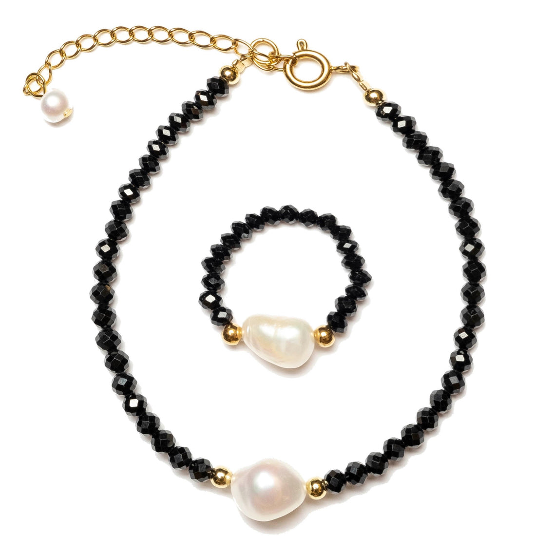 Swart Crystal Bracelet
