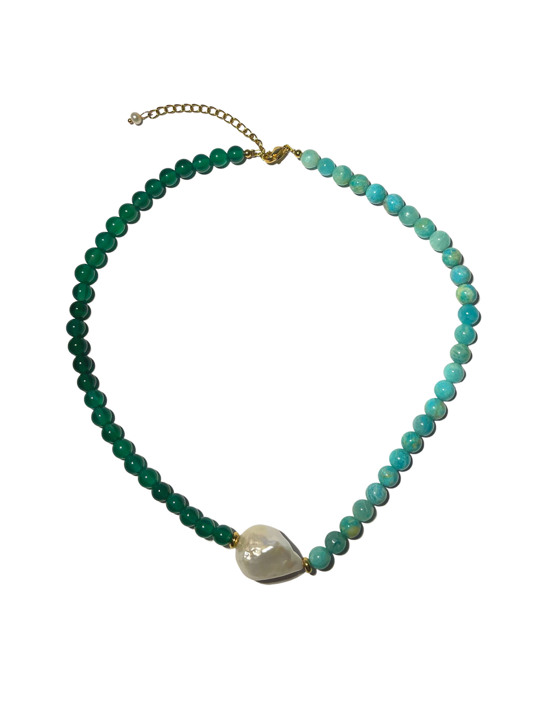 Green Point Necklace