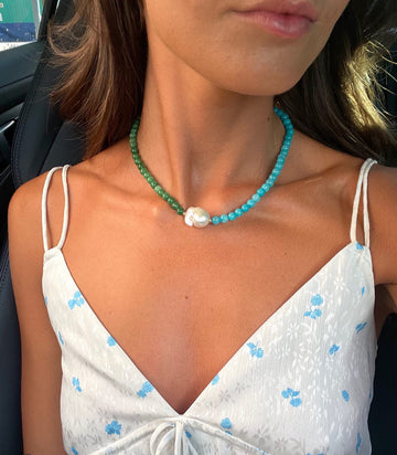 Green Point Necklace