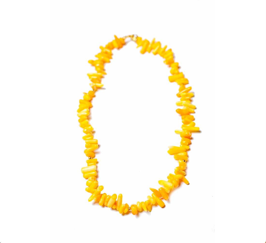 Crispy Coral Necklace