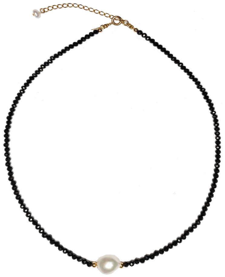 Swart Crystal Necklace